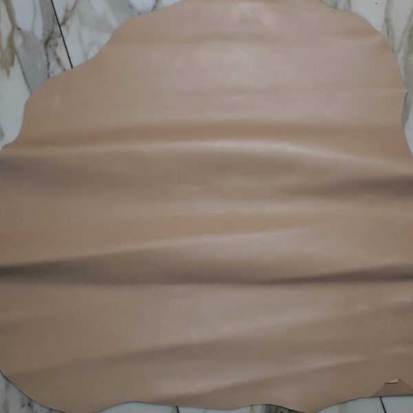 1x Lederhaut (SF-1886), weizenfarben, 0,8mm, nappa