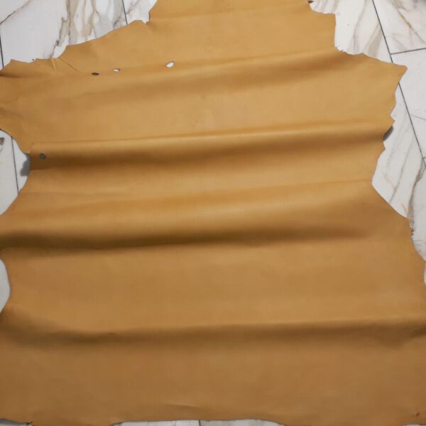 1x Lederhaut (SG-1891), ockerbraun, 0,9mm, nappa