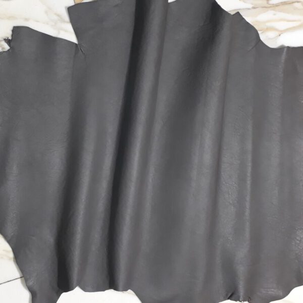 1x Lederhaut (CO-1913), mittelgrau, 1,1mm, nappa