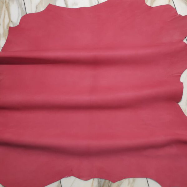 1x Lederhaut (DO-1914), rosarot, 1,2mm, nappa