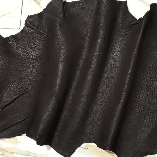 1x Lederhaut (AE-2019), moccabraun, 1,1mm, nappa